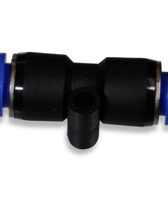 Connector straight plastic pluggable for PE-hose 8/6mm